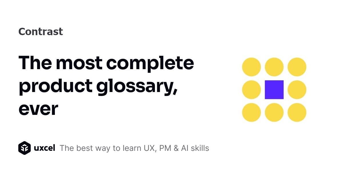 Contrast definition | Uxcel