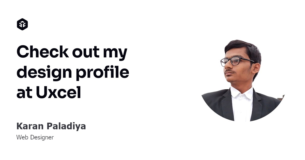 Karan Paladiya | Web Designer | Uxcel