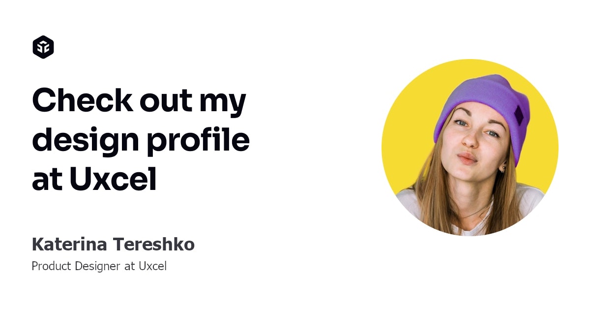 Katerina Tereshko Product Designer Uxcel Katerina tereshko product designer uxcel